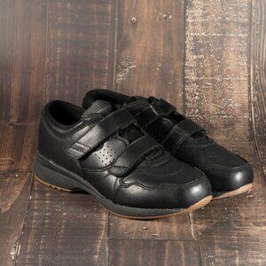 Propet Tour Walker Strap Walking Womens Black Sneakers Athletic Shoes WAA06 SZ6